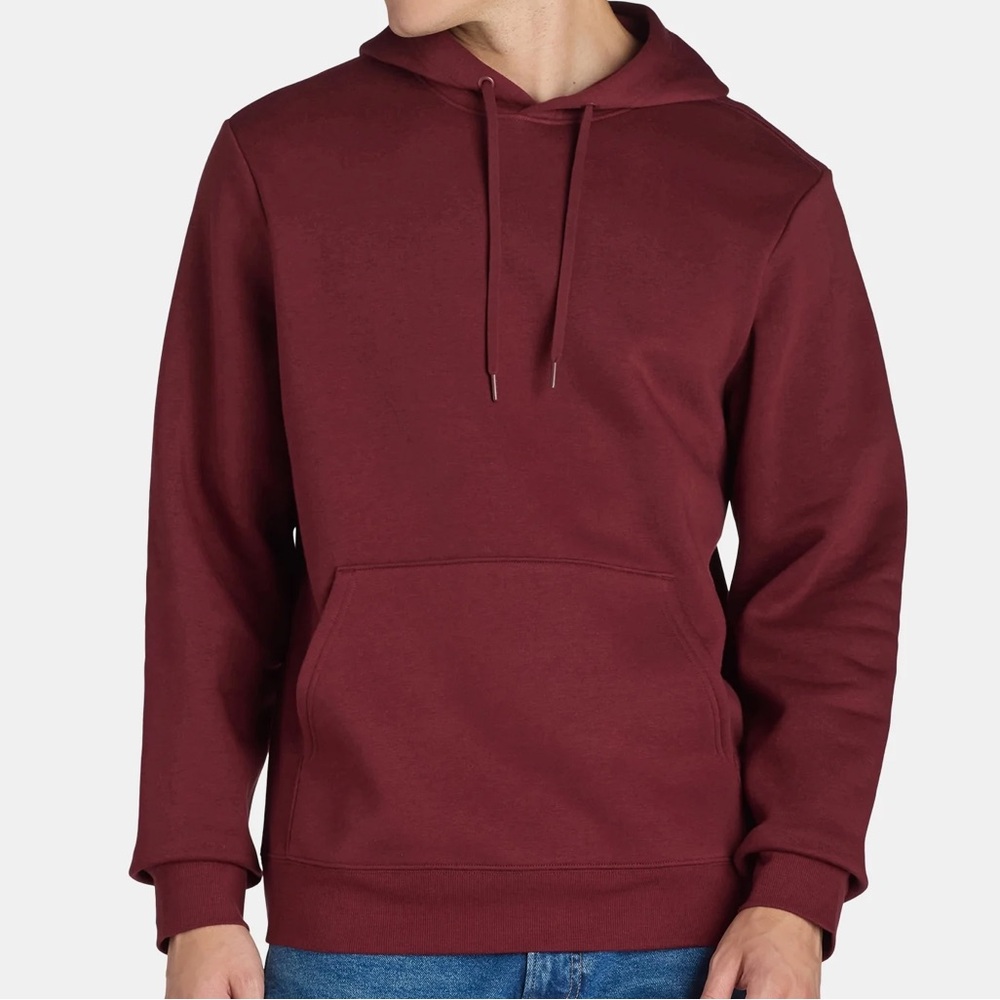 Athletic Works Maroon Hoodie Sweatshirt